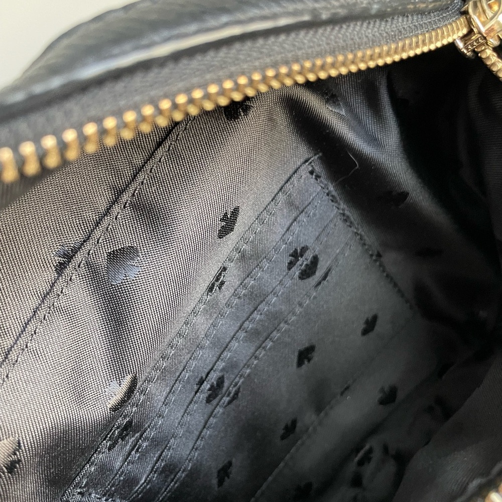 Kate Spade Black Pebbled Leather Crossbody Bag - Picture 4 of 6